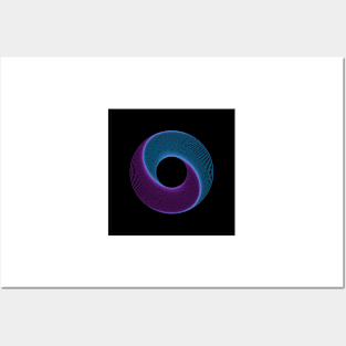 Beautiful geometric figure circle Posters and Art